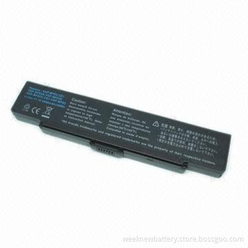 New Grade A Laptop Battery for Sony Genuine VGN-FS550, 14-month Warranty Replacement